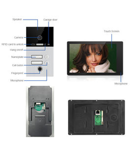 Tuya 7 אינץ 'wifi וידאו <span class=keywords><strong>intercom</strong></span> דלת חדר HD מצלמה ניטור בקרת יכולת גישה באמצעות אפליקציה/swipe כרטיס לפתוח אבטחה הביתה - Product Image 5