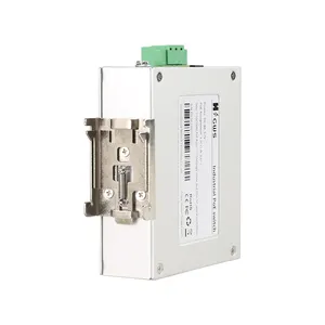 Industrial Fiber Network Switch With 2 Port*10/100/1000M Support 44-56V DIN Rail