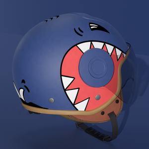 หมวกกันน็อคสำหรับมอเตอร์ไซค์,หมวกกันน็อคแบบเปิดสี่ฤดู BYB/750S 2022 - Product Image 6