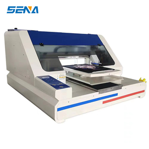 Chất lượng cao nhỏ A3 DTG inkjetprinter kép Epson vòi phun Cmyk + W véc ni màu cho T-Shirt Hoodies - Product Image 3