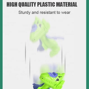 Jouet électronique en plastique pour enfants, pistolet avec éjection d'animaux et <span class=keywords><strong>jeux</strong></span> de tir, encourage la jeu actif et l'imagination - Product Image 4
