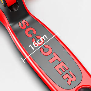 Vendita calda 3 ruote per bambini Scooter triciclo resistente in alluminio acciaio con manubrio pieghevole per 3-8 anni - Product Image 5