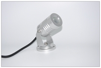 Projecteur LED COB extérieur IP65 de haute qualité 5W 3500K blanc chaud en aluminium anodisé, angle de faisceau 24°, pour aménagement paysager, jardin, pelouse, à piquet, DC/AC