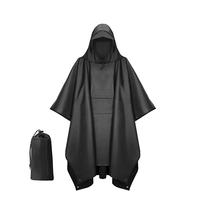 Imperméable personnalisé pour adulte Tissu en polyester durable pour poncho pour la randonnée et les voyages pour homme et femme pour les excursions en plein air