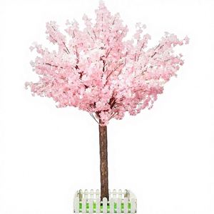 Árbol de Flores de Cerezo Artificial a Precio de Fábrica, Ecológico, Resistente a los Rayos UV, Duradero, Ligero, Personalizable, para Interiores y Exteriores, Bodas - Product Image 1