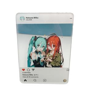 Faites votre propre conception imprimé personnalisé acrylique photocard holographique charmes anime carte transparente en gros souvenirs cadeau - Product Image 4