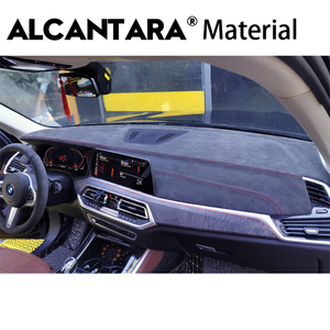 Housse de tableau de bord en Alcantara pour BMW X5 X7 2019-2022 Coussin d'ombrage Tapis Accessoires de voiture Kits de modification - Product Image 2