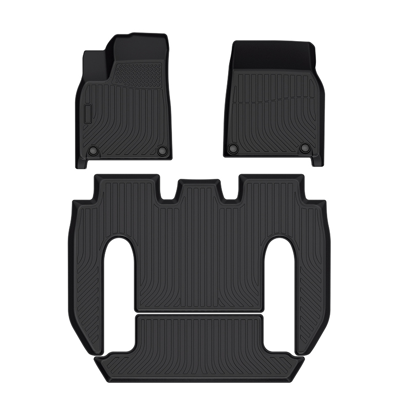 Tapis de sol de voiture pour Tesla Model X 6 seater 2022-2023