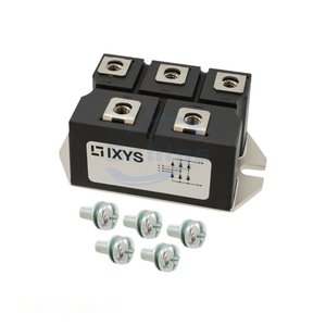 Diodes VUO62-16NO7 In Stock BRIDGE RECT 3P 1.6KV 63A PWS-D Electronic Component Production PWS-D - Product Image 1