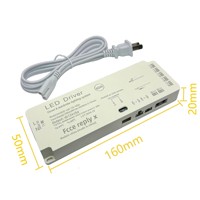 Fuente de alimentación LED de 12V con corriente y voltaje constantes para luces de gabinete, vitrinas y tiras de iluminación de armarios