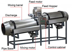 Frites en bois Nourriture et revêtement électrostatique par Sparying Snacks Assaisonnement Drum Machine - Product Image 4