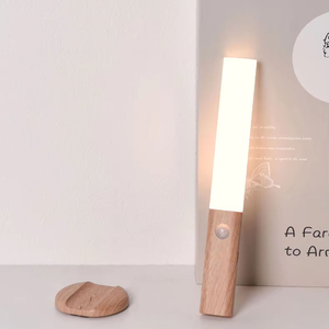 Luz Nocturna Magnética de Pared con Sensor de Movimiento, Diseño Redondo en Forma de Cruz, Inducción de Cuerpo Humano para Pasillo, Dormitorio, Escaleras - Product Image 1