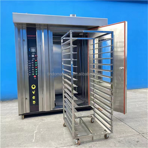 Thương mại 32 khay lò quay mới kỹ thuật số điện lò nướng đối lưu để sử dụng nhà cho bánh <span class=keywords><strong>pizza</strong></span> bánh mì nướng trong tiệm bánh - Product Image 4