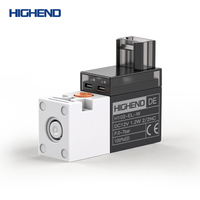 Vanne solénoïde compacte 10 mm pour micro-ventilation, DC24V DC12V AC220V, vanne de contrôle de vide à deux ou trois voies pour installation en espace restreint