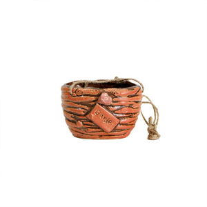 Vase en céramique fait main, panier mural suspendu pour plantes de balcon, plantes araignées et autres plantes en <span class=keywords><strong>pot</strong></span> - Product Image 5