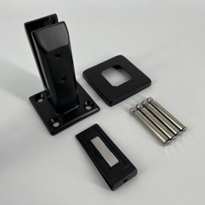 Barandilla y Pasamanos de Acero Inoxidable para Piscina de Diseño Moderno, Espigas para Piscina de Vidrio sin Marco 304 316 - Product Image 4