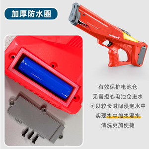 Songkran Điện Súng Nước Tự Động Nạp Nước Mực Súng Công Suất Cao Nước Siêu Soaker Súng Đồ Chơi Cho Người Lớn - Product Image 4