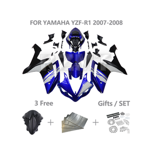ชุดแต่งแฟริ่งมอเตอร์ไซค์ ทำจากพลาสติก ABS สำหรับ YAMAHA YZF R1 ปี 2007-2008 YZF-R1 ชุดแต่งแฟริ่งแบบกำหนดเอง รุ่น Y1007-117a - Product Image 1