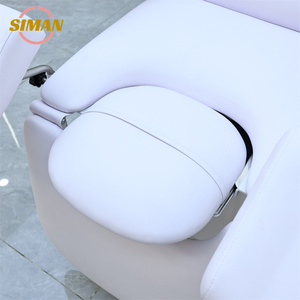 Table de massage pliable <span class=keywords><strong>électrique</strong></span> réglable portable et économique Siman Healthy avec revêtement en cuir synthétique pour utilisation en salon - Product Image 5