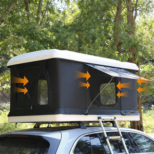 Tente <span class=keywords><strong>de</strong></span> toit <span class=keywords><strong>de</strong></span> voiture la plus vendue à l'international pour le <span class=keywords><strong>camping</strong></span> en plein air, tente <span class=keywords><strong>de</strong></span> toit rigide imperméable et résistante à la pluie à installation rapide - Product Image 3
