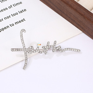 เข็มกลัดศรัทธามีเครื่องรางพลอยเทียมคุณภาพสูงสำหรับเครื่องประดับแฟชั่นของผู้หญิง - Product Image 3