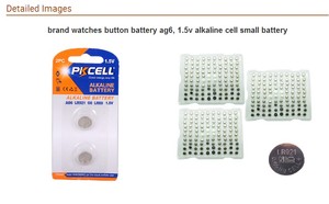 แบตเตอรี่นาฬิกา <span class=keywords><strong>Sr920sw</strong></span> Sr920 <span class=keywords><strong>371</strong></span> Ag6 Ag10 1.5v Pkcell 1.5v แบตเตอรี่แบบกระดุม Sr621sw แบตเตอรี่นาฬิกา - Product Image 5