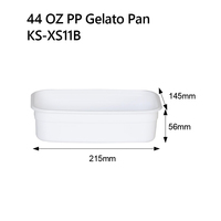 Meilleur Contenant Alimentaire Personnalisé en PP de 44 oz, Jetable, Qualité Alimentaire, avec Couvercle Plat, Blanc/Gris/Noir, Épaisseur 1 mm, Certifié CE