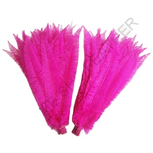 Plumas de Avestruz <span class=keywords><strong>Nando</strong></span> Recortadas de 50-55 cm (18-20 Pulgadas) a Precio de Fábrica, Buena Calidad, para Decoraciones de Carnaval, Accesorios de Disfraces - Product Image 4