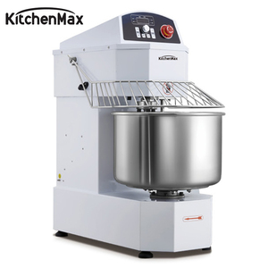 Mélangeur planétaire/en spirale de cuisine commerciale de KitchenMax avec des tailles de réservoir de 260L/100KG pour la cuisson, la fabrication de pâte, le mélange de farine - Product Image 4