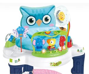 Chaise de saut de haute qualité Happy Rabbit & Owl Jumper rond pour bébé Trotteur pour bébé - Product Image 4