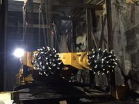 Machine de forage souterraine EBZ132, machine de forage souterraine de 132 kW, machine de forage pour mine de charbon, routeur pour la vente