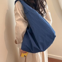 Sac fourre-tout en nylon froissé personnalisé avec logo pour exposition, sac promotionnel pour salon professionnel, cadeau d'entreprise, écologique, réutilisable, vente en gros, OEM