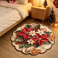 Tapis moderne antidérapant Luvury, adapté aux animaux domestiques, fabriqué à la machine, tapis de chambre à coucher, tapis de salon en velours cristal imprimé