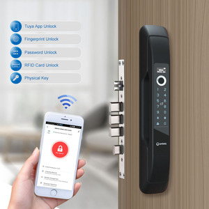 <span class=keywords><strong>Orbita</strong></span> – serrure de porte intelligente et numérique, couleur or Rose, haute sécurité, Triple antivol, pour appartement et appartement - Product Image 3