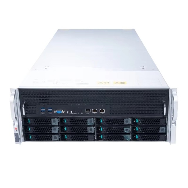 RTX4090 & 5090 Graphics Card GPU Server with A-M-D EPYC9004 Processor Ready for Computing & AI in Stock & Rack Type
