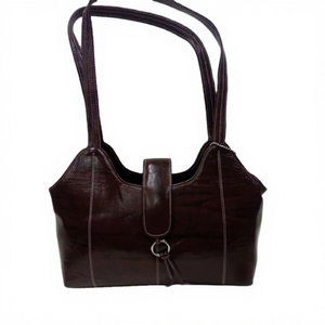 Cartera de Mano Grande de Cuero Genuino BS International, Impermeable y Ecológica, con Cierre de Cremallera para Mujer - Product Image 5