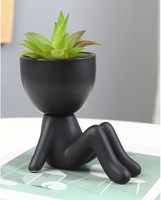 Pot de fleurs en céramique pour plantes succulentes, accessoires de décoration pour la maison, le bureau ou le bureau, offre spéciale