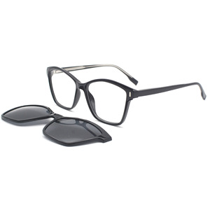 <span class=keywords><strong>Occhiali</strong></span> <span class=keywords><strong>da</strong></span> <span class=keywords><strong>Sole</strong></span> Vintage HIGO <span class=keywords><strong>da</strong></span> <span class=keywords><strong>Donna</strong></span> con Montatura Completa Rotonda, Clip-On, Protezione UV, Materiali Magnetici e Lenti TAC - Product Image 4