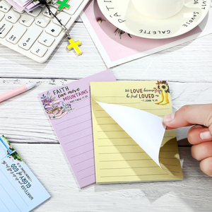 8 gói Christian hoa thiết kế dính tôn giáo kinh thánh câu trích dẫn notepads truyền cảm hứng nhỏ Kinh Thánh truyền cảm hứng ghi nhớ - Product Image 1