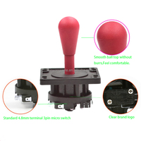 Joystick DE LUCHA Arcade de 4-8 vías de estilo americano de la mejor calidad, controlador de Joystick MAME de Metal para PC y máquinas de juego para niños