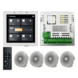Kt250b Trung Tính 4*25W Tuya Nhà Thông Minh Điều Khiển Cảm Ứng Có Dây Bảng Điều Khiển Trung Tâm Theatre Sử Dụng Chuông Cửa Ứng Dụng Điều Khiển Thông Minh Nhà Âm Thanh - Product Image 5