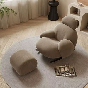 Fauteuils de salon - <span class=keywords><strong>Fauteuil</strong></span> à bascule de luxe - Doux, durable, ergonomique pour le salon - <span class=keywords><strong>Fauteuil</strong></span> à bascule <span class=keywords><strong>moderne</strong></span> de style nordique - Product Image 3