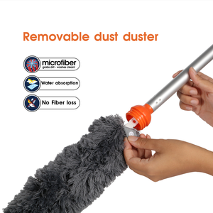 Myvit — brosses en plastique 2 en 1, nettoyage du sol à l'herbe de <span class=keywords><strong>jardin</strong></span>, brosses magiques douces, manche de brosses, <span class=keywords><strong>plumeau</strong></span> en microfibre, fabriqué en chine - Product Image 5