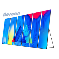 BESCAN ~Display LED P1.86 P2 P2.5, Insegna Pubblicitaria Digitale a Colori HD per Eventi Indoor
