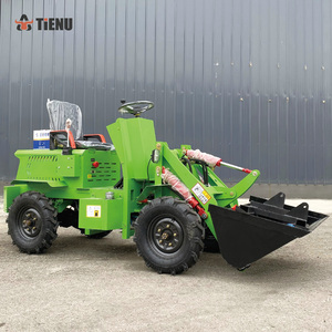 Tùy chỉnh nhỏ Điện Mini kết thúc trước <span class=keywords><strong>loader</strong></span> bốn ổ đĩa bánh xe <span class=keywords><strong>650</strong></span> kg 700 kg Mini Skid chỉ đạo Bộ nạp - Product Image 5