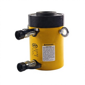 RRH-606 Cylindre hydraulique à double effet à trou central de 60 tonnes, course de 166 mm, 700 bars, vérin creux, compatible Enerpac - Product Image 1
