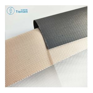 Stores occultantes en tissu zébré uni en polyester intégré écologique Perciana pour salon, décoration intérieure - Product Image 3