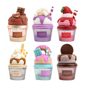 <span class=keywords><strong>Profumi</strong></span> Arabi Originali All'Ingrosso - Design Creativo a Forma di Coppa Gelato - <span class=keywords><strong>Set</strong></span> Regalo di Lusso Gourmand Multi-Formato - OEM - Product Image 1