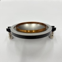 TAIMEI (YUHUI) 64.8mm remplacement diaphragme Compression pilote haut-parleur DE620 8 Ohm diaphragme titane fil plat MMD620TN8M