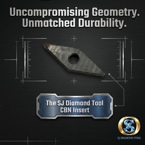 High Strength Carbide CBN Turning Tools for Mirror Surface Finishing Optimized Geometry to Achieve High Smoothness - Product Image 6